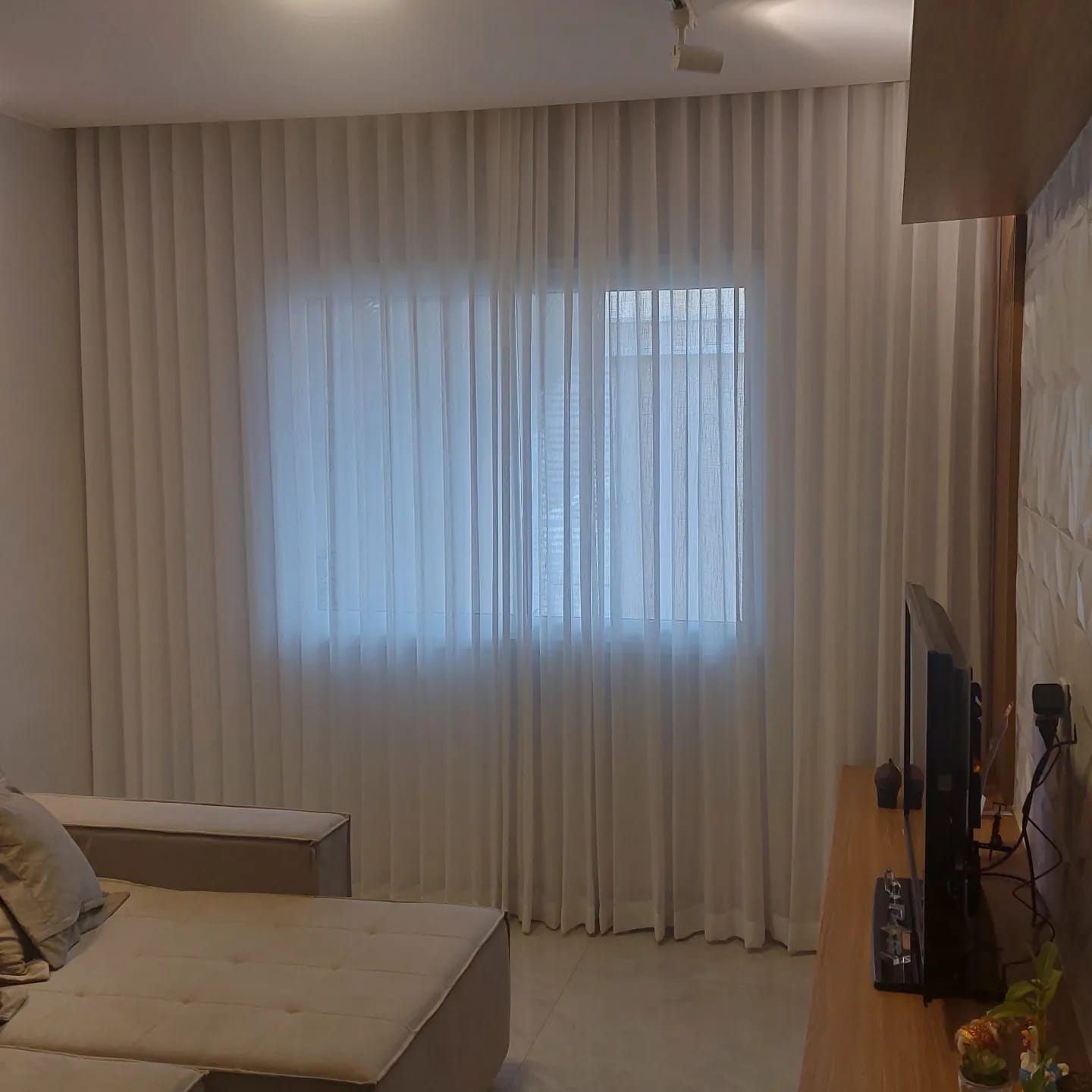 foto de ambiente com instalação feita pela Premier Cortinas