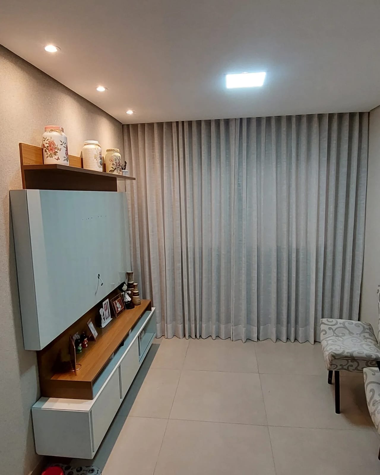 foto de ambiente com instalação feita pela Premier Cortinas