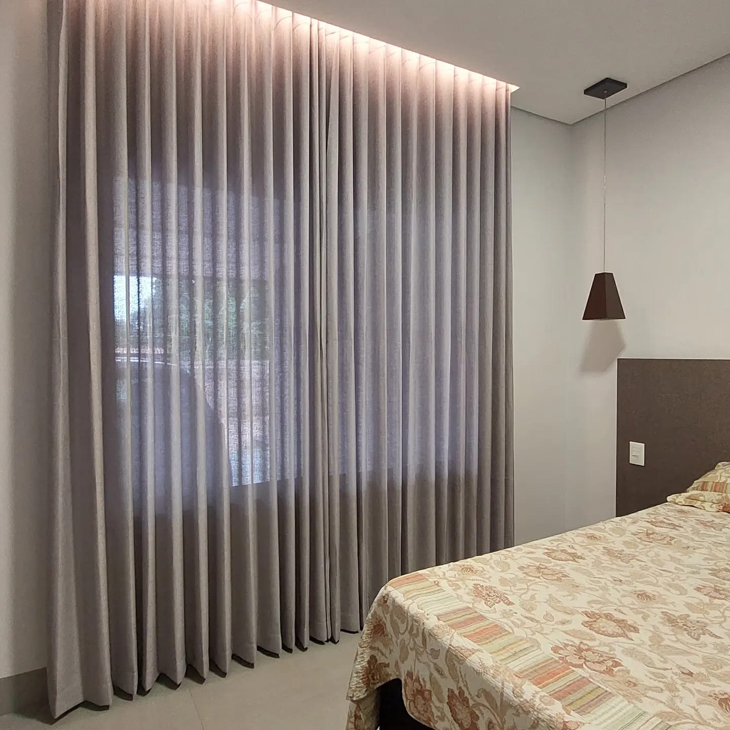 foto de ambiente com instalação feita pela Premier Cortinas