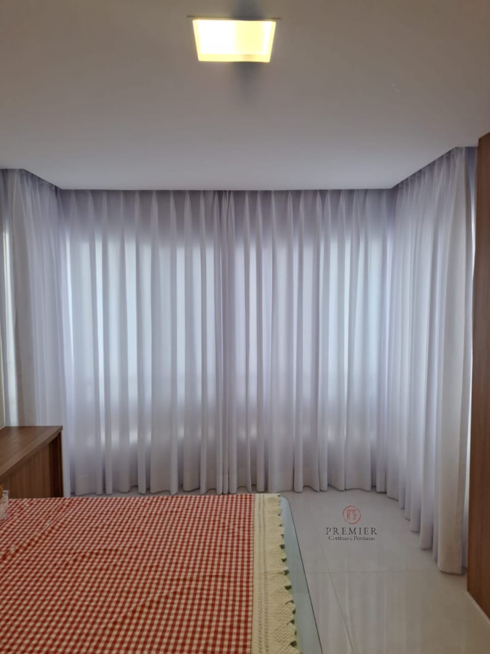 foto de ambiente com instalação feita pela Premier Cortinas