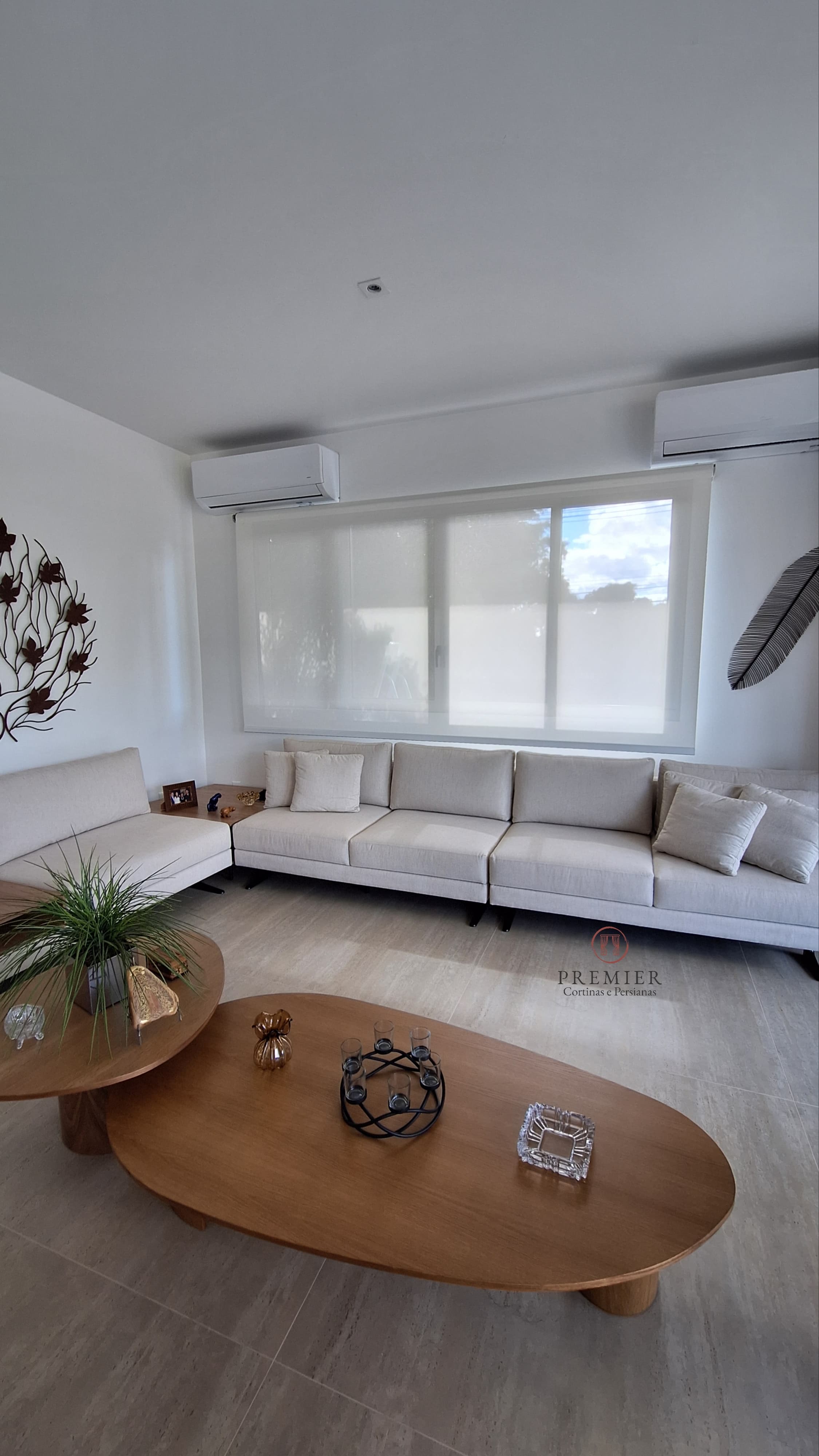 foto de ambiente com instalação feita pela Premier Cortinas